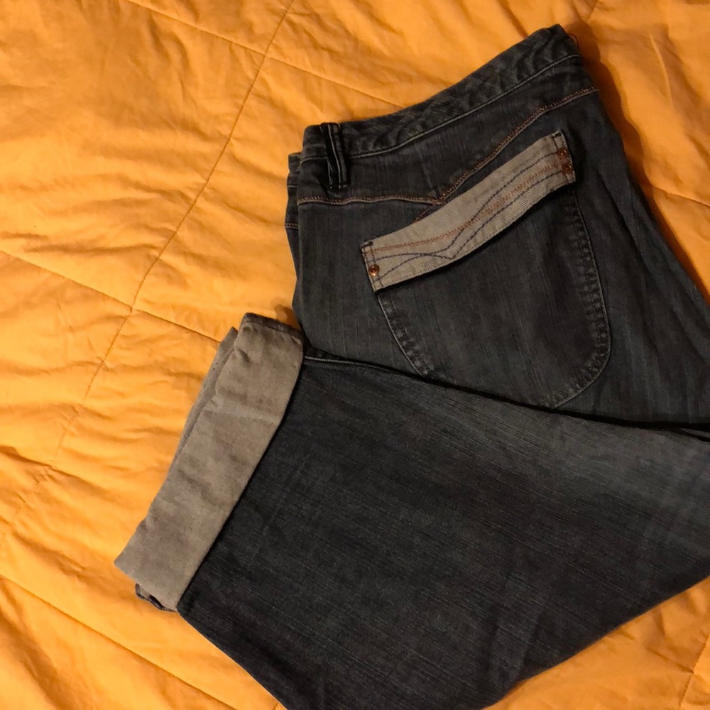 Plus Sized Jean Capri